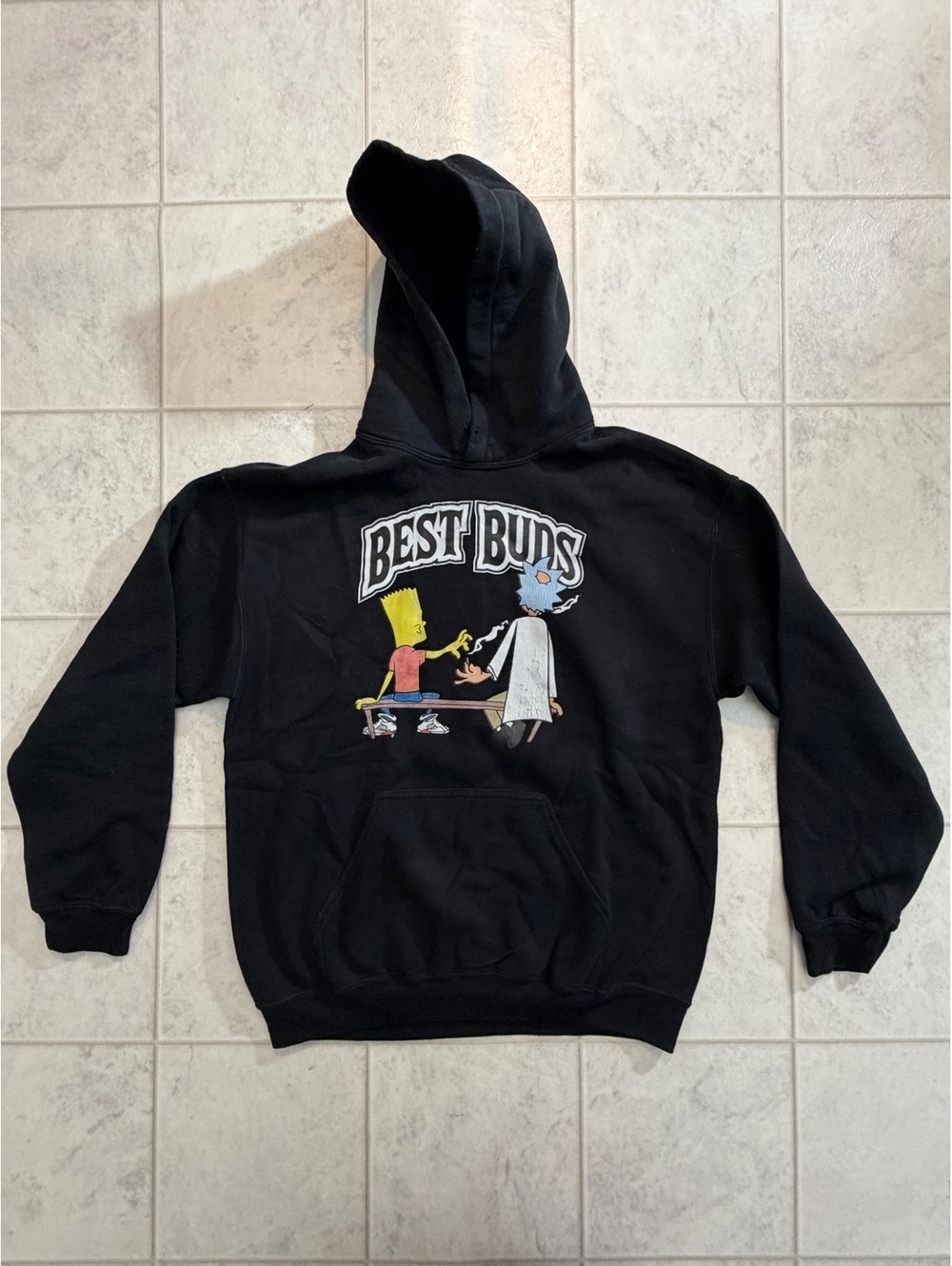 Gildan Best Buds black hoodie